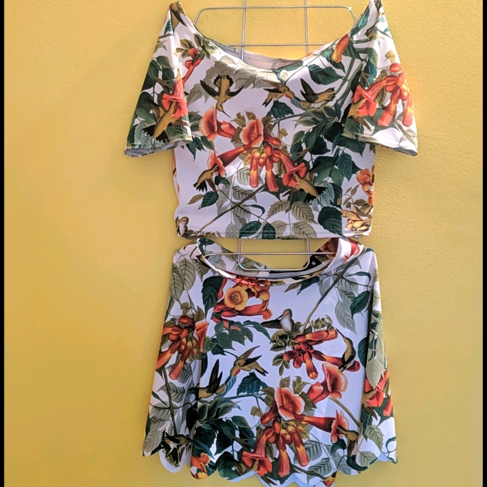 BlackMilk Hummingbird matching set